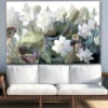 Flowers in Pond Painting Print 100% Australian Made