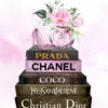Pink Perfume On Book set Design Home Decor Premium Quality Poster Print Choose Your Sizes - Image 4