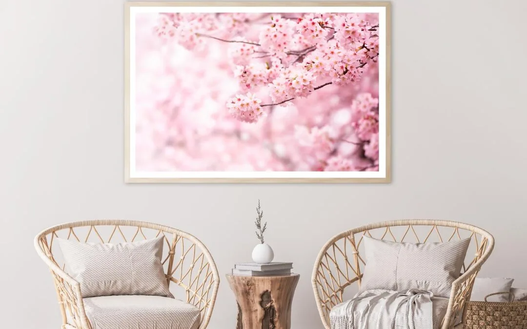 Cherry Blossom In Full Bloom Home Decor Premium Quality Poster Print Choose Your Sizes