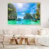 Loh Samah Bay View Phi Phi Island Photograph Home Decor Premium Quality Poster Print Choose Your Sizes - Image 2
