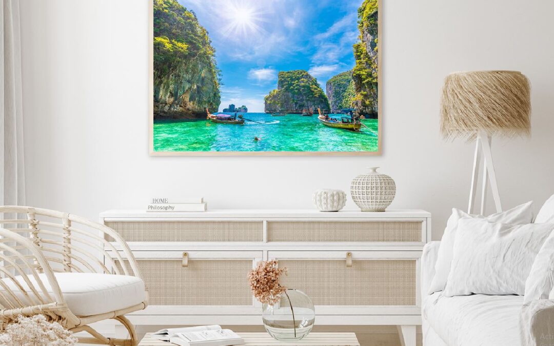 Loh Samah Bay View Phi Phi Island Photograph Home Decor Premium Quality Poster Print Choose Your Sizes