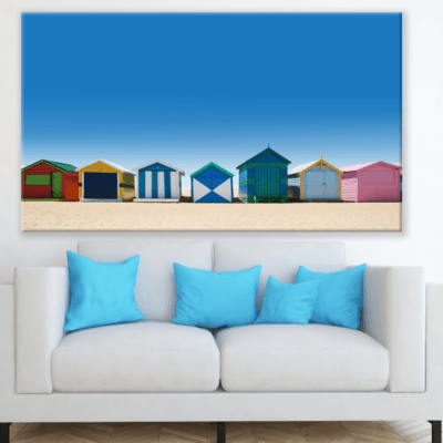 Beach Houses Photograph Print 100% Australian Made