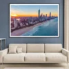 Beach & Gold Coast Sunset View Photograph Home Decor Premium Quality Poster Print Choose Your Sizes - Image 3