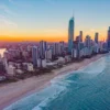 Beach & Gold Coast Sunset View Photograph Home Decor Premium Quality Poster Print Choose Your Sizes - Image 2