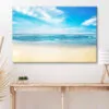 Sand Beach and Turquoise Water Wall Art Decor 100% Australian Made - Image 2