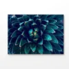 Bella Home Dark Green Cactus Flower Abstract Print Canvas Ready to hang - Image 3