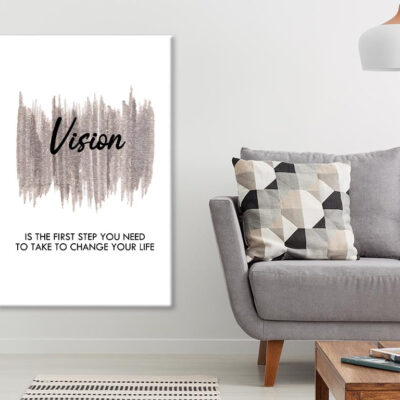 Vision Quote Print 100% Australian Made