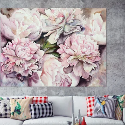 flowers Stunning Painting Print 100% Australian Made