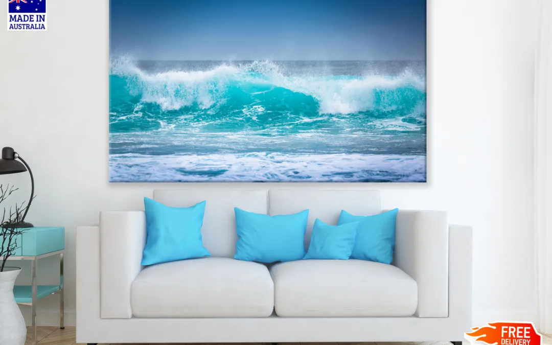 Stunning Beach Wave Photograph Print 100% Australian Made