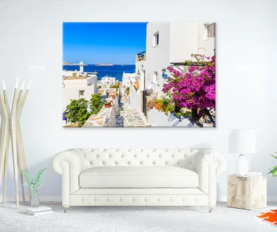 Mykonos Cyclades islands Greece Print 100% Australian Made