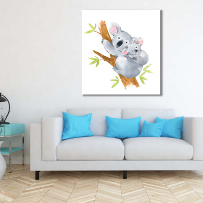 Koala Watercolour Kids Art Print 100% Australian Made