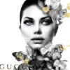 Fashion Girl B&W Gold Portrait Photograph Home Decor Premium Quality Poster Print Choose Your Sizes - Image 3