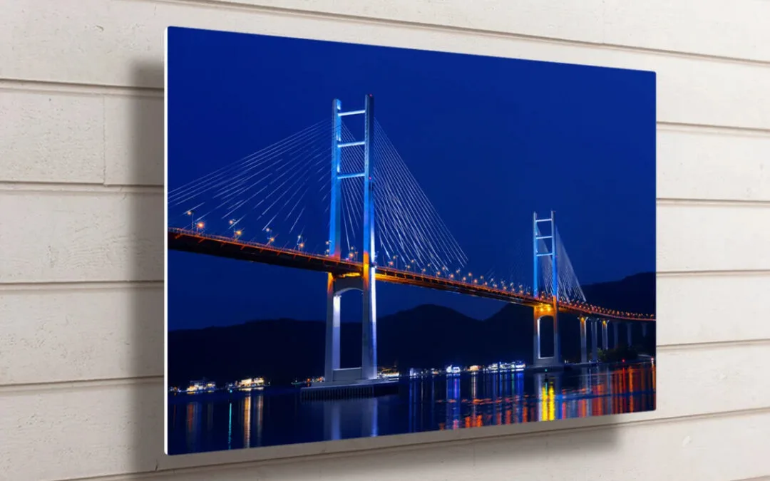 Machang Bridge South Korea UV Direct Aluminum Print Australian Made Quality