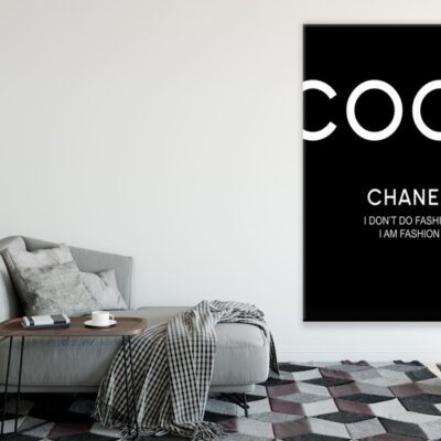 B&W Vector Art Print 100% Australian Made
