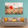 Poppy Plants in The Evening Light Acrylic Glass Print Tempered Glass Wall Art 100% Made in Australia Ready to Hang - Image 2
