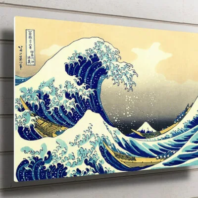 Hokusai, The Great Wave Off Kanagawa UV Direct Aluminum Print Australian Made Quality