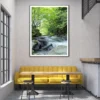 Rocky Riverside With Forest Home Decor Premium Quality Poster Print Choose Your Sizes - Image 2