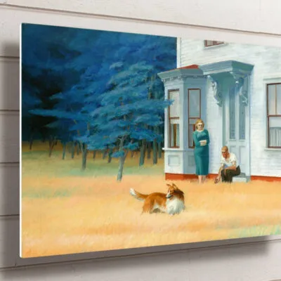 Edward Hopper, Cape Cod Evening UV Direct Aluminum Print Australian Made Quality