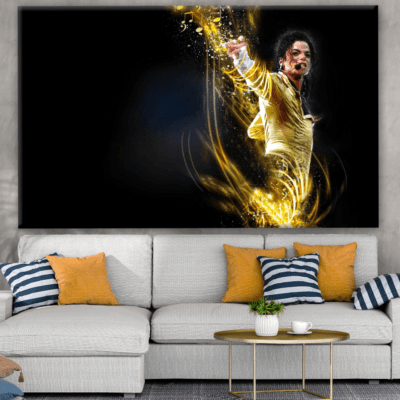 Michael Jackson Abstract Lighting Photograph Print 100% Australian Made