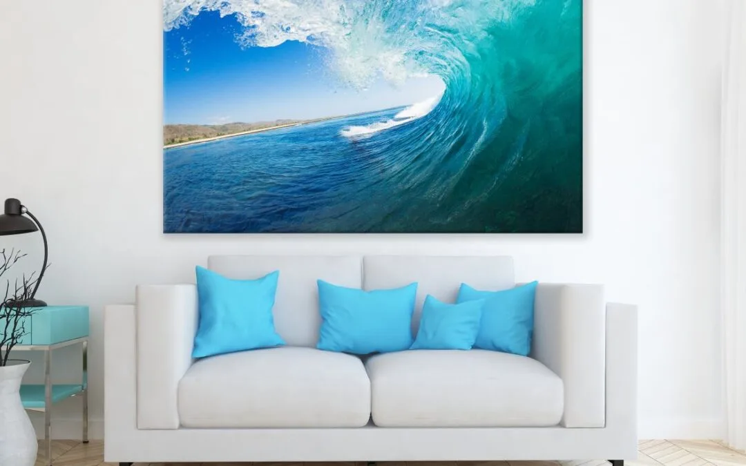 Beautiful Beach Wave Photograph Print 100% Australian Made