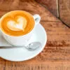 Cup Of Coffee with A Heart in The Foam Acrylic Glass Print Tempered Glass Wall Art 100% Made in Australia Ready to Hang - Image 5