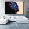 African Women Art UV Direct Aluminum Print Australian Made Quality - Image 2