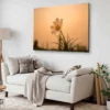 Bella Home Closeup View of Daisy Flower Print Canvas Ready to hang - Image 2