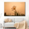 Bella Home Closeup View of Daisy Flower Print Canvas Ready to hang