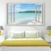Beach view Window Photograph Print 100% Australian Made
