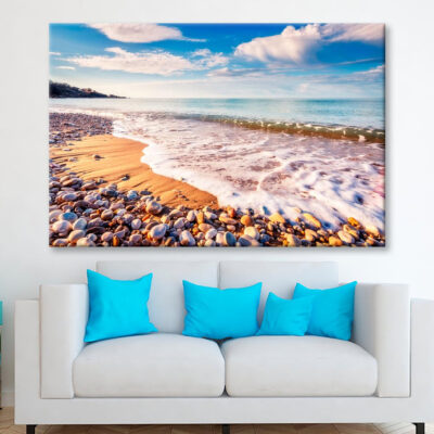 Sea Glowing by Sunlight Wall Art Decor 100% Australian Made