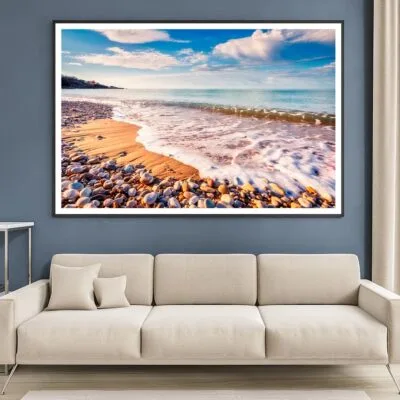 Sea Glowing by Sunlight Home Decor Premium Quality Poster Print Choose Your Sizes