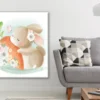 Elephant Watercolor Painting Nursery & Kids Print 100% Australian Made