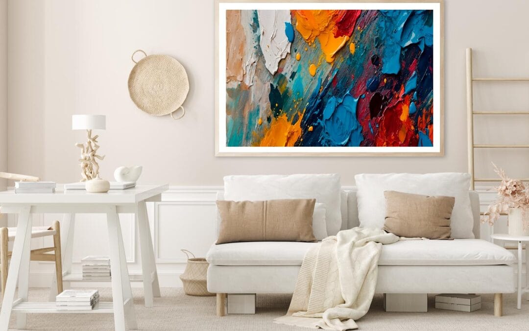 Colorful Abstract Design Home Decor Premium Quality Poster Print Choose Your Sizes