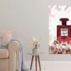 Flower Red Perfume Print 100% Australian Made - Image 2