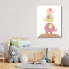 Elephants Kids Art Print 100% Australian Made