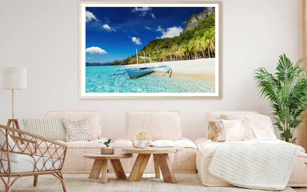 Beach South China Sea Photograph Philippines Home Decor Premium Quality Poster Print Choose Your Sizes