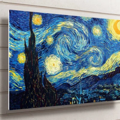 Vincent Van Gogh, The Starry Night UV Direct Aluminum Print Australian Made Quality