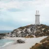 Lighthouse & Island Beach Photograph Print 100% Australian Made - Image 2