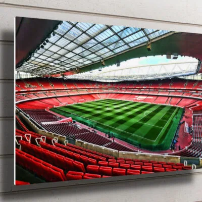 Arsenal Emirates Stadium UV Direct Aluminum Print Australian Made Quality