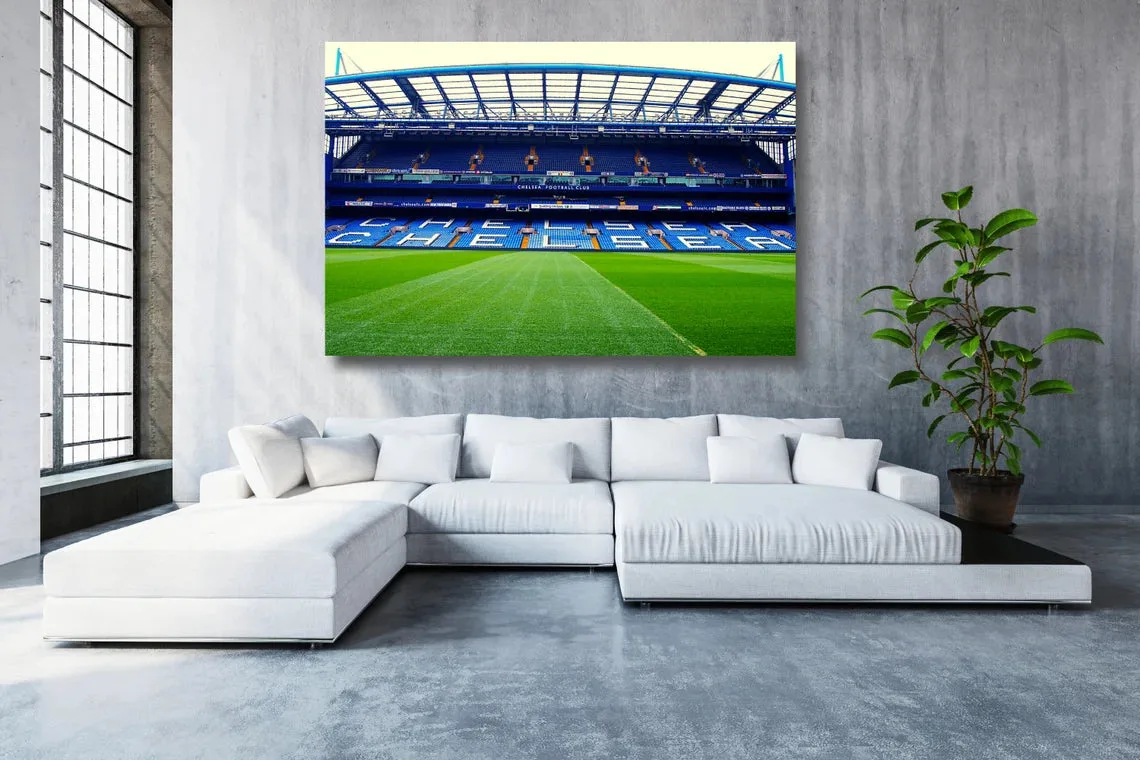 Chelsea Stamford Bridge UV Direct Aluminum Print Australian Made Quality - Image 2
