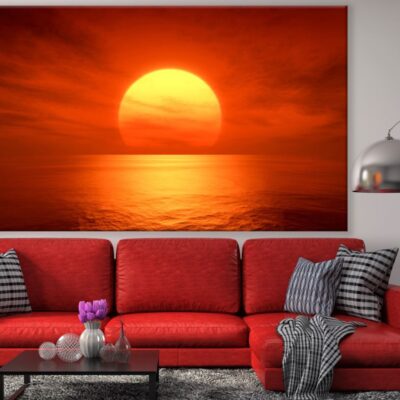Sunset Sky & Sea Photograph Print 100% Australian Made