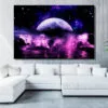 Full Moon Lightning Strike UV Direct Aluminum Print Australian Made Quality - Image 4