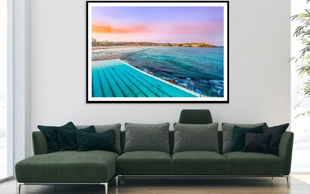 Bondi Beach Icebergs Pool Photograph Sydney Home Decor Premium Quality Poster Print Choose Your Sizes
