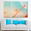Dandelion Seed with Water Drops Wall Art Decor 100% Australian Made