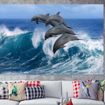 Dolphins Print 100% Australian Made