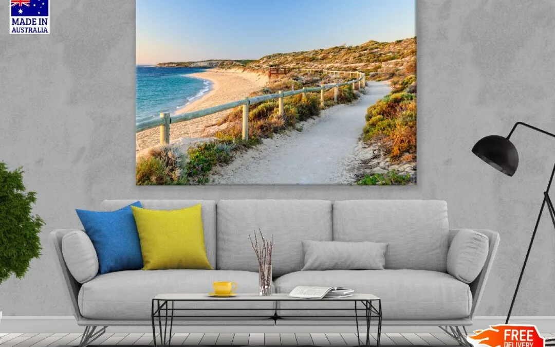 Gnarabup Beach Pathway Prevelly, WA, Australia Print 100% Australian Made