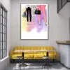 Fashion Women with Elegant Handbags Design Home Decor Premium Quality Poster Print Choose Your Sizes
