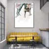 Fancy Ladies with Their Luxury Bags Design Home Decor Premium Quality Poster Print Choose Your Sizes - Image 2