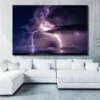 Lightning Strike UV Direct Aluminum Print Australian Made Quality - Image 2