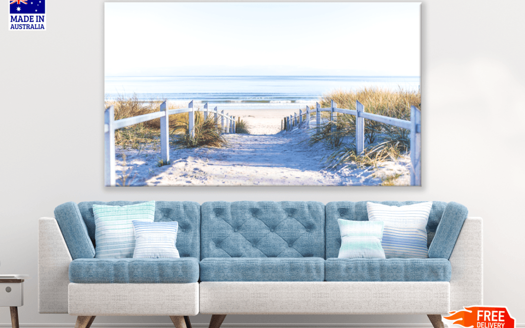 Sandy Road to Beach Print 100% Australian Made